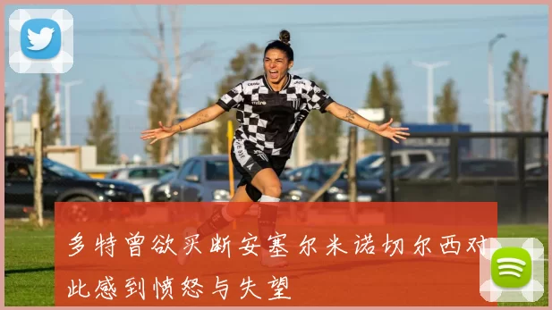 多特曾欲买断安塞尔米诺切尔西对此感到愤怒与失望